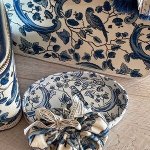 Sezane & Antoinette Poissons Trinket Tray. Blue Bird. NWT’s